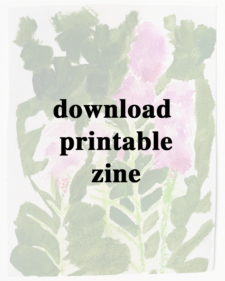 One Step At A Time Zine
